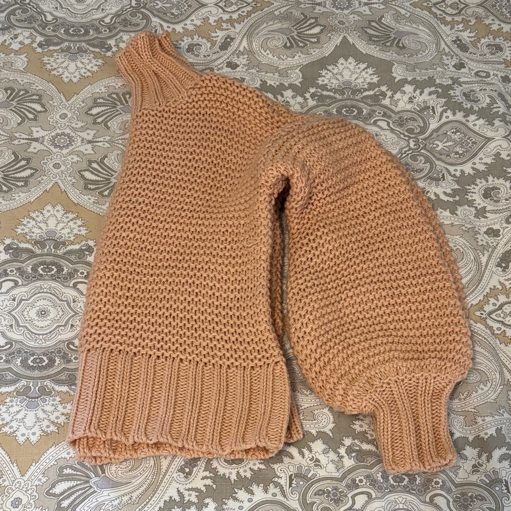 House of Harlow 1960 Light Pink Turtleneck Sweater